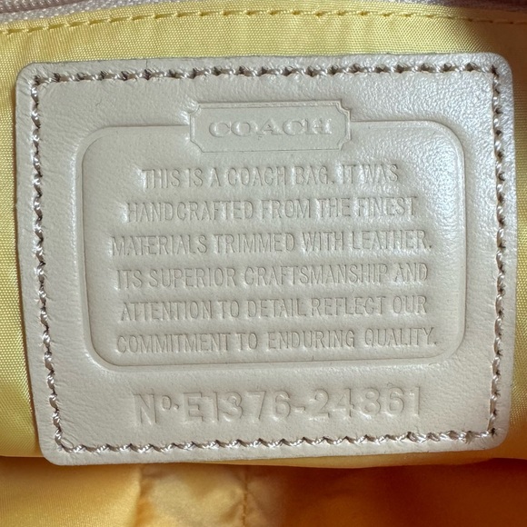 Coach Red Nylon Crossbody Bag - Picture 4 of 12